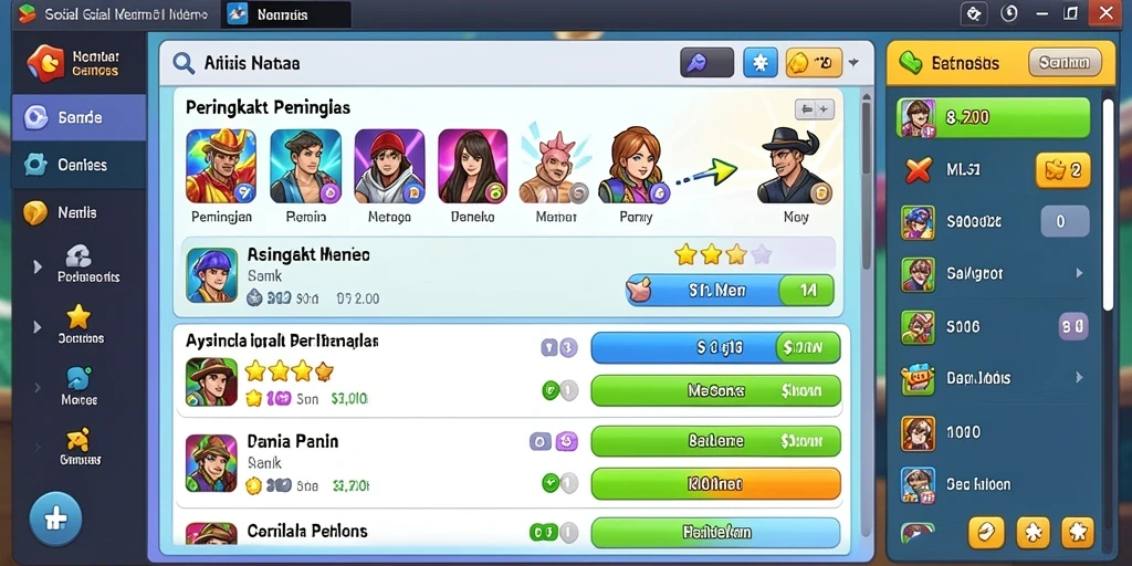 Koleksi item dan power-up yang menarik.