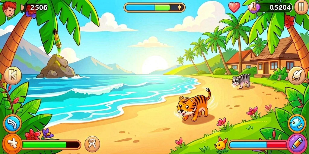 Mode multiplayer yang seru dan kompetitif.