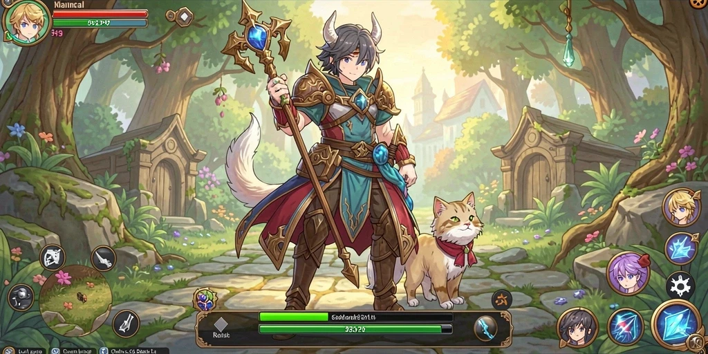 Momen seru dalam mode multiplayer yang penuh aksi.