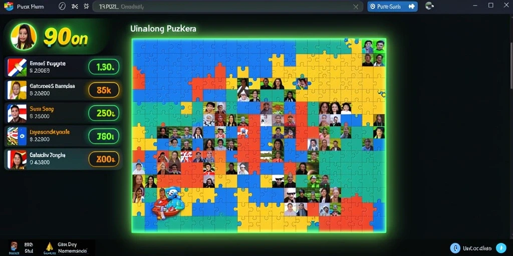Interaksi sosial di dalam game yang menyenangkan.