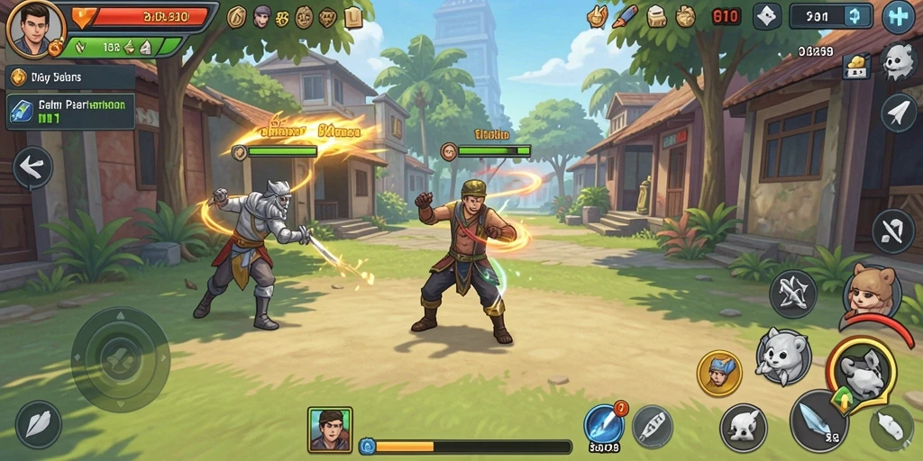Gambaran berbagai item yang dapat dikumpulkan dalam game.
