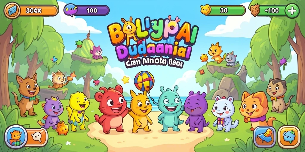 Screenshot memperlihatkan mode multiplayer yang seru.