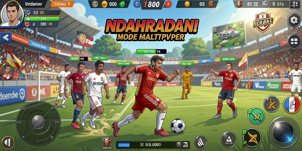 Komunitas aktif yang membantu pemain baru.